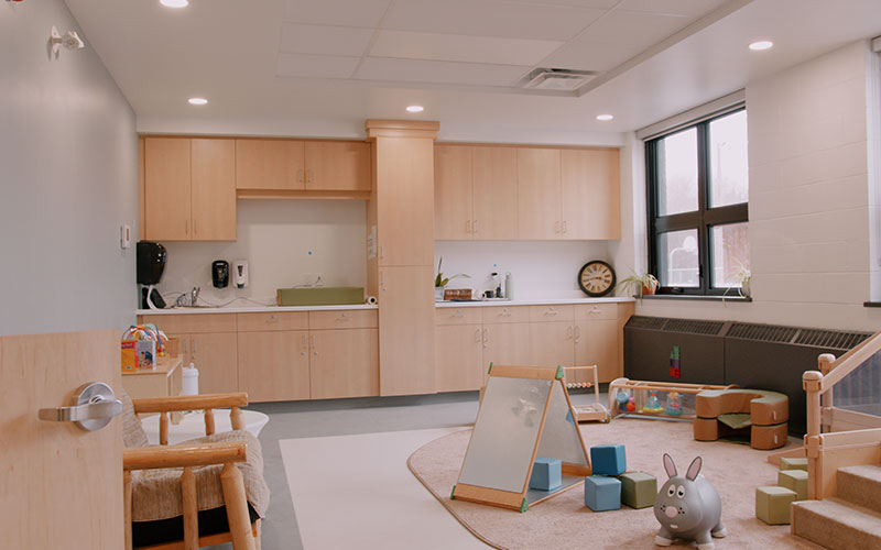 New Construction of the Main Site of Discovery Early Learning & Care.