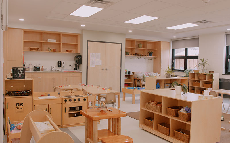 New Construction of the Main Site of Discovery Early Learning & Care.